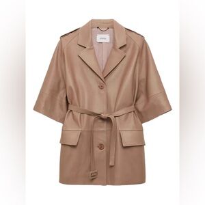 Dorothee S leather jacket